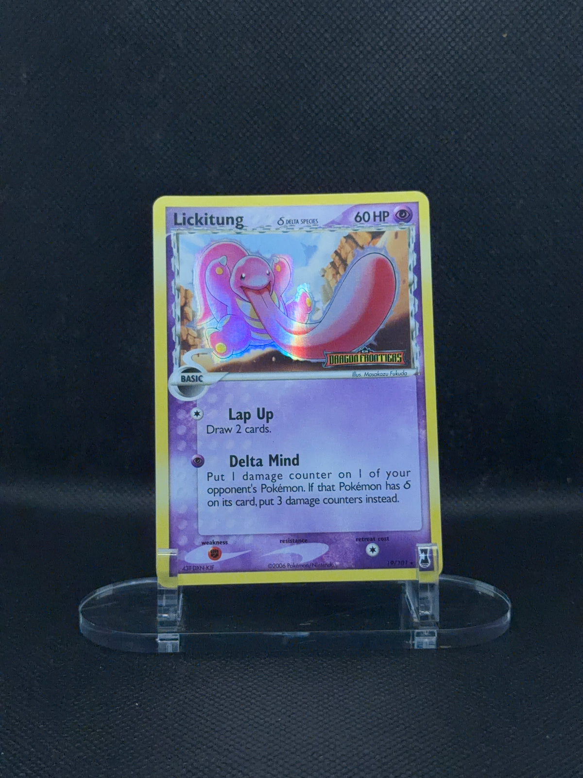 Lickitung - EX Dragon Frontiers - 19/101 (Stamped)