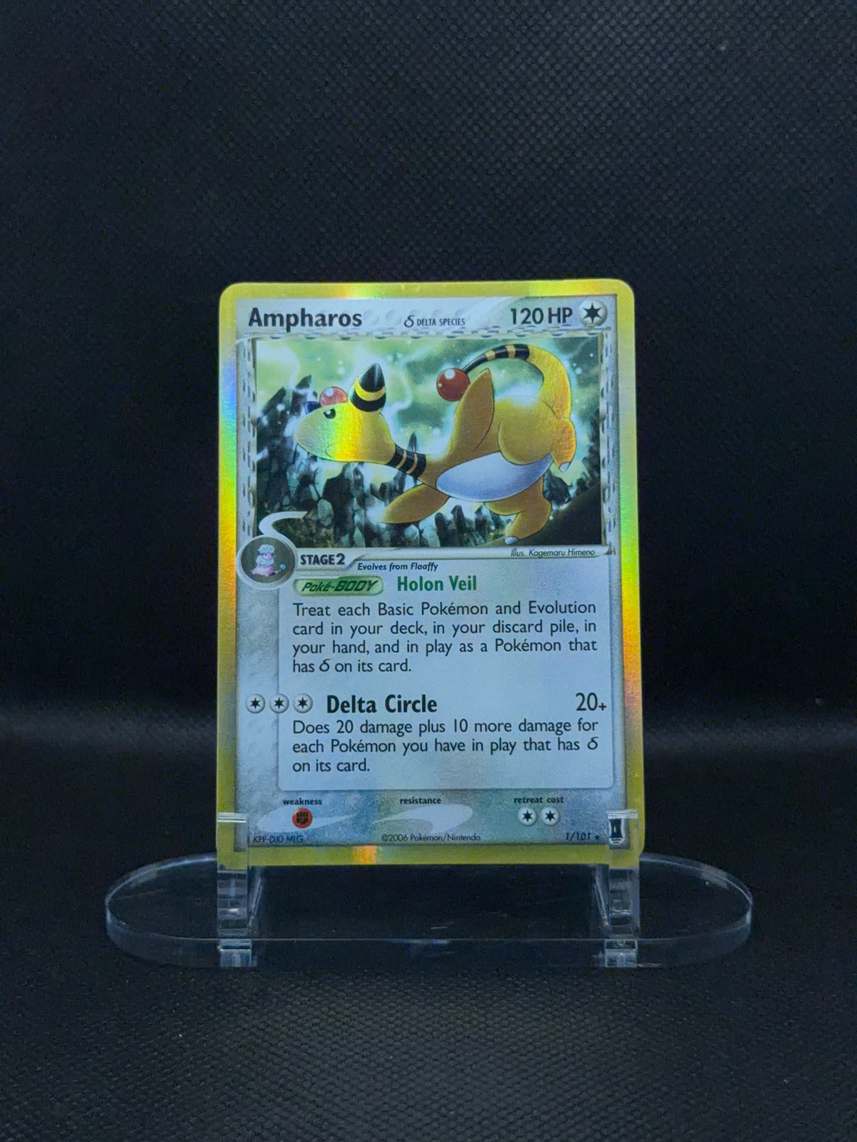Ampharos - EX Dragon Frontiers - 1/101