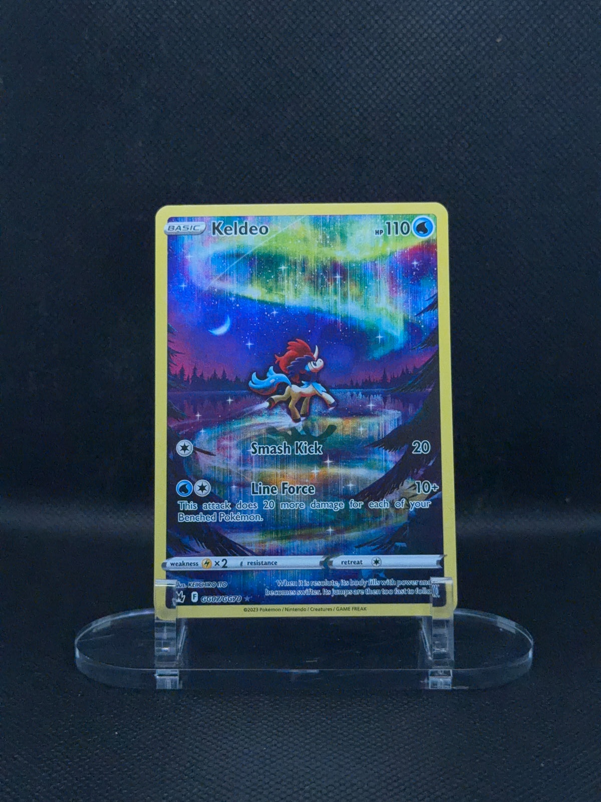 Keldeo - Crown Zenith - GG07/GG70