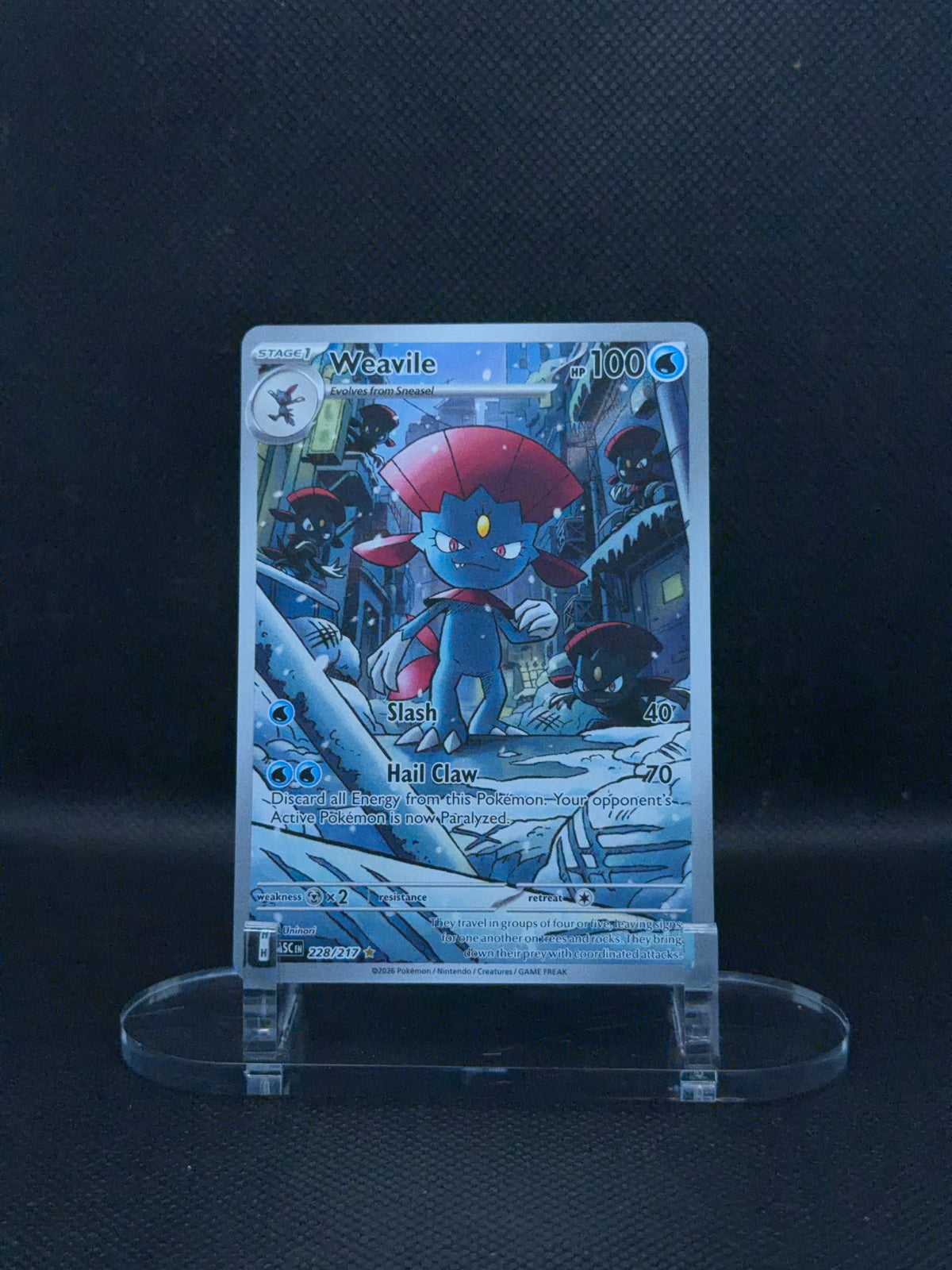 Weavile - Ascended Heroes - 228/217