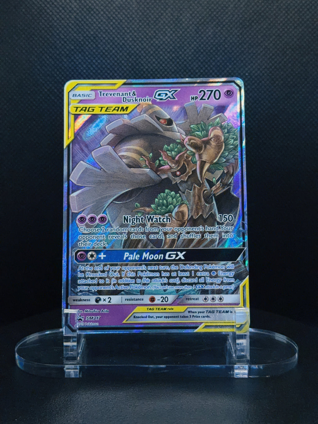 Trevenant & Dusknoir GX - Sun & Moon Promos - SM217