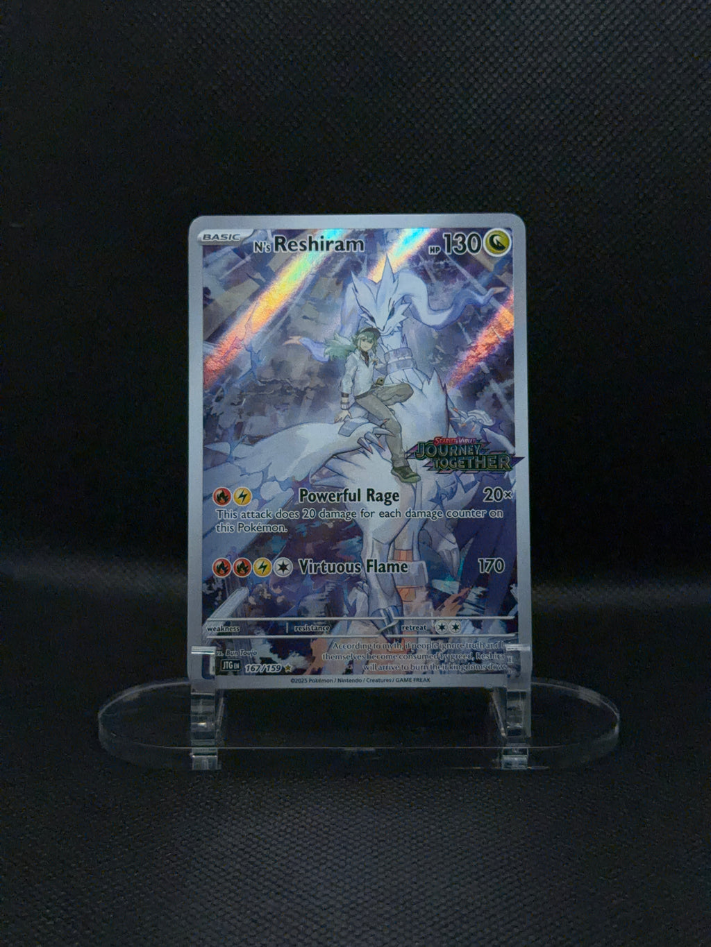 N's Reshiram - Journey Together - 167/159