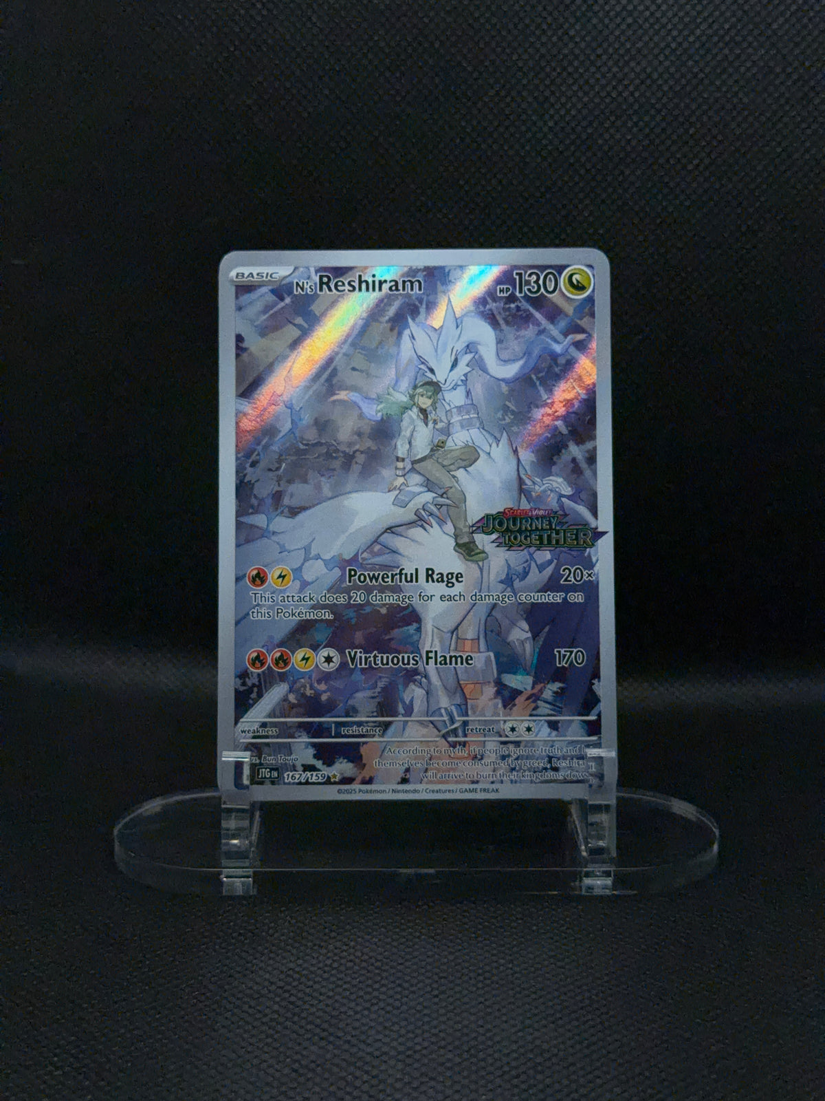 N's Reshiram - Journey Together - 167/159