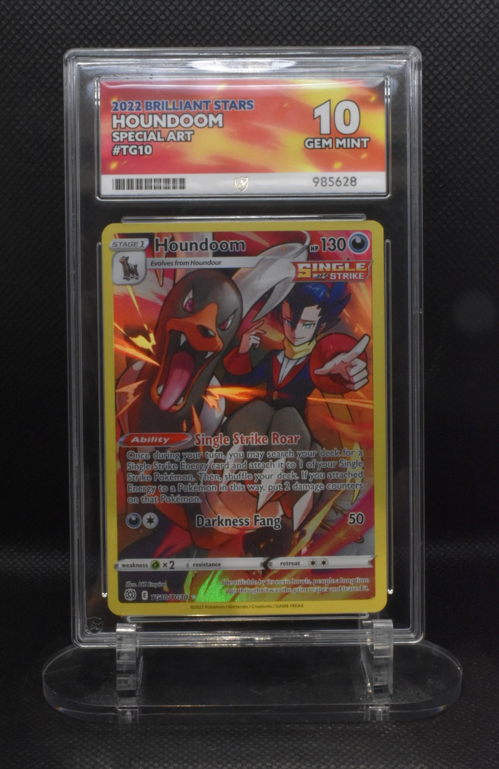 ACE 10 - Houndoom TG10/TG30 - Brilliant Stars Trainer Gallery