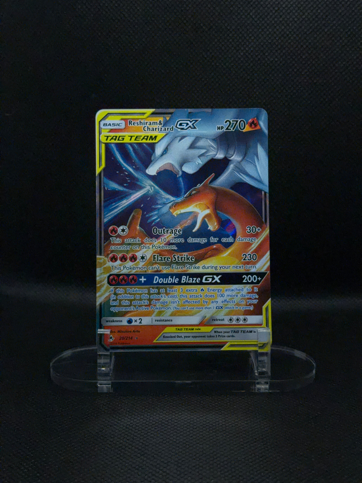 Reshiram & Charizard GX - Unbroken Bonds - 20/214